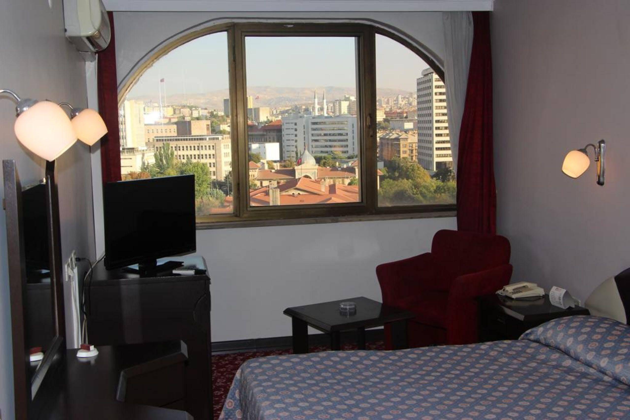 Akyuz Hotel Ankara Exterior foto